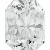 Radiant Genuine White Sapphire (Notable Gems®)