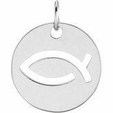 (Ichthus) Fish Necklace or Pendant