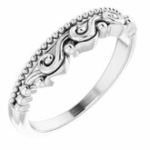 Stackable Scroll Ring